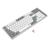 Redragon BK-7111 Teclado sem fios de tesoura com teclado numérico, 2,4 GHz/Bluetooth, cinzento