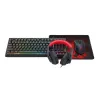 Combo de gaming 4 em 1 Redragon RD-S149: teclado RGB, rato ótico, headset e tapete de rato