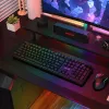 Redragon RM104 PRO VOLCANO RGB teclado gaming mecânico sem fios - preto