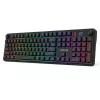 Redragon RM104 PRO VOLCANO RGB teclado gaming mecânico sem fios - preto
