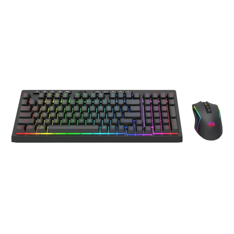 Redragon RYLO PRO S142 Combo de teclado e rato gaming RGB tri-mode