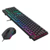 Conjunto Redragon S107 RGB Gaming Essentials de teclado e rato gaming com fios