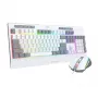 Conjunto de Teclado e Rato Gaming RGB com Fios Redragon S151 - Branco e Cinzento