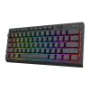 Redragon SHIVA K522 PRO Teclado gaming sem fios RGB - Tri-Mode TKL mecânico, switches Red hot-swappable, preto