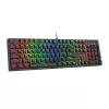 Teclado de gaming mecânico RGB Redragon SURARA K582RGB - preto
