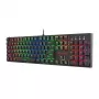 Teclado de gaming mecânico RGB Redragon SURARA K582RGB - preto