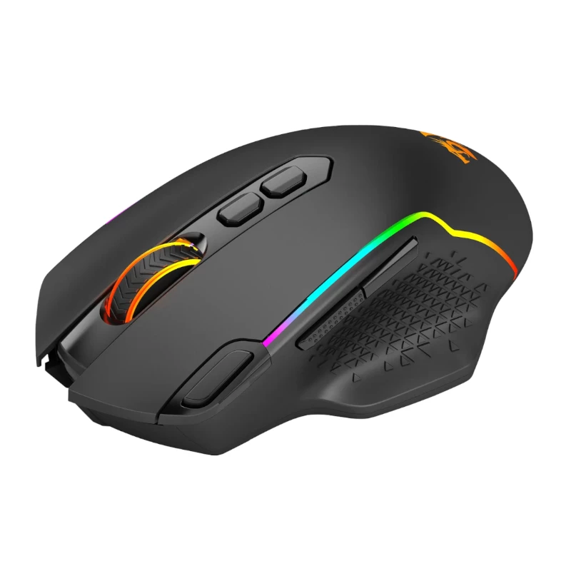 Rato Gaming sem Fios RGB REDRAGON Taipan Pro 10000DPI - Preto