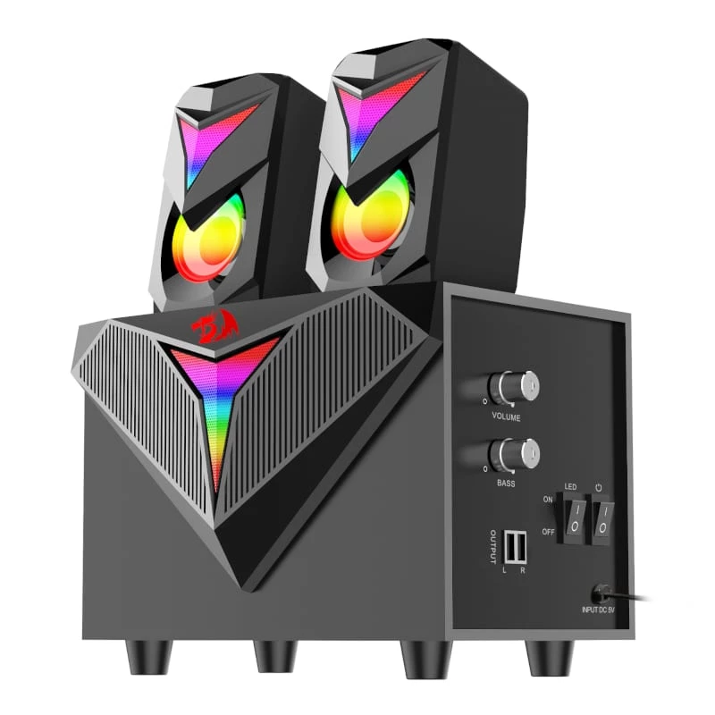 Sistema de altifalantes gaming Redragon Toccata GS700 2.1