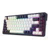 Teclado de gaming mecânico sem fios Redragon UCAL K673 PRO 65% Tri-Mode - preto (Hot-Swappable, Gasket Mount, RGB)