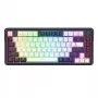 Teclado de gaming mecânico sem fios Redragon UCAL K673 PRO 65% Tri-Mode - preto (Hot-Swappable, Gasket Mount, RGB)
