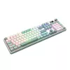 Redragon WYVERN K761 Pro teclado de gaming mecânico sem fios de tamanho completo RGB - branco/verde