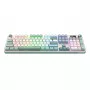 Redragon WYVERN K761 Pro teclado de gaming mecânico sem fios de tamanho completo RGB - branco/verde