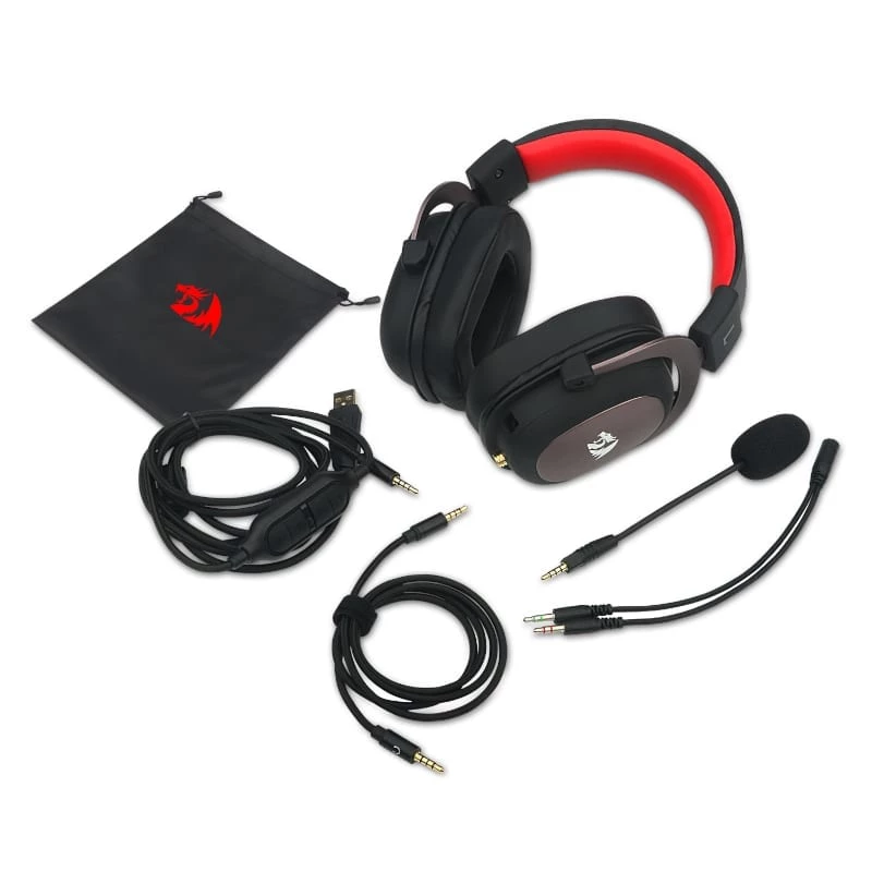 Headset gaming USB REDRAGON ZEUS 2 - preto