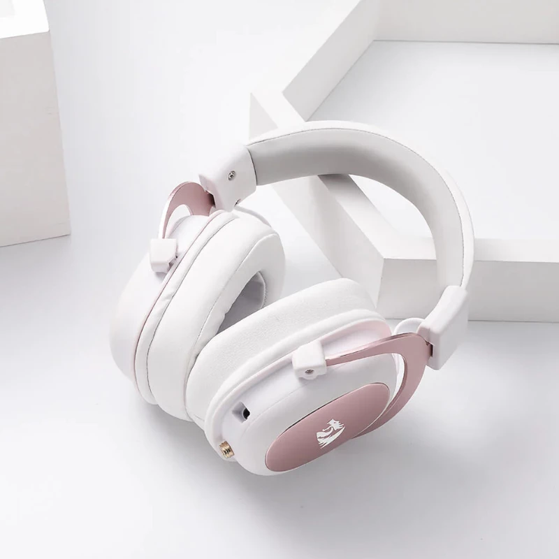 Headset gaming USB REDRAGON Zeus 2 - branco (RD-H510W)