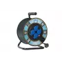 REEL RR3X1.5.40M.IP44 B.1116-300G-40-S Tambor de Cabo 40m H05VV-F 3x1,5mm² 4 Tomadas Schuko IP44 Preto
