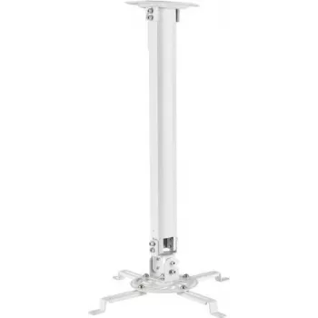 Reflecta Prometheus Suporte de teto para projetor, rotativo 360°, inclinação ±20°, máx. 15 kg, Prateado 23043