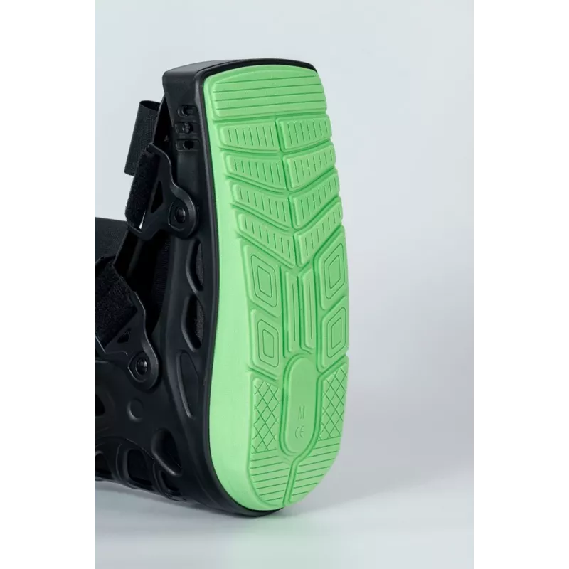 Orótese de tornozelo-pé REH Air Walker Duo Short, tamanho M, preta