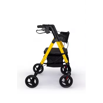 Andarilho de Quatro Rodas REH Marsylia com Assento, Amarelo RF-617/Ż