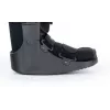 Bota ortopédica REH O-1183/XL Short Air Walker – imobilizador pneumático de tornozelo e pé, sola basculante, preto/cinzento, tamanho XL