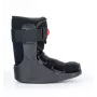 Bota ortopédica REH O-1183/XL Short Air Walker – imobilizador pneumático de tornozelo e pé, sola basculante, preto/cinzento, tamanho XL