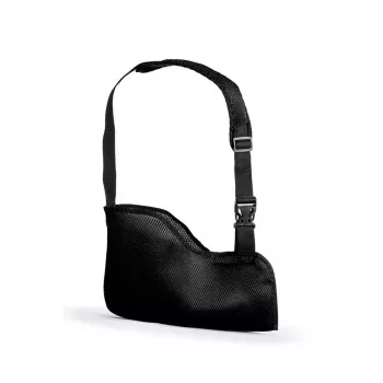 REH O-1501/CZA/XL Tipoia de malha para braço, preto, Extra Large