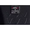 Joelheira curta aberta com estabilizadores flexíveis REH Stabilmax O-1241/XXL, neoprene perfurado, preta, tamanho XXL