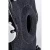 Joelheira curta aberta com estabilizadores flexíveis REH Stabilmax O-1241/XXL, neoprene perfurado, preta, tamanho XXL