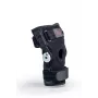 Joelheira curta aberta com estabilizadores flexíveis REH Stabilmax O-1241/XXL, neoprene perfurado, preta, tamanho XXL