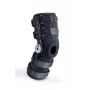 REH Stabilmax O-1243/4XL Joelheira aberta longa com correias ajustáveis, preto, 4XL