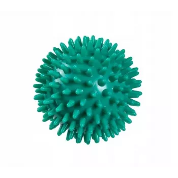 REHA FUND PILO-3008 Bola de massagem de reabilitação com saliências, 8 cm, vermelha