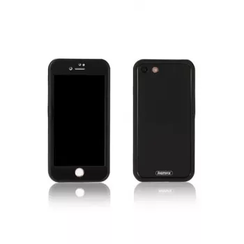 Capa de silicone Remax para Apple iPhone 6 Plus / 6s Plus preta