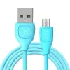 REMAX Cabo Lesu Micro RC-050m azul - cabo de carregamento e dados USB 2.0, 0,5 m