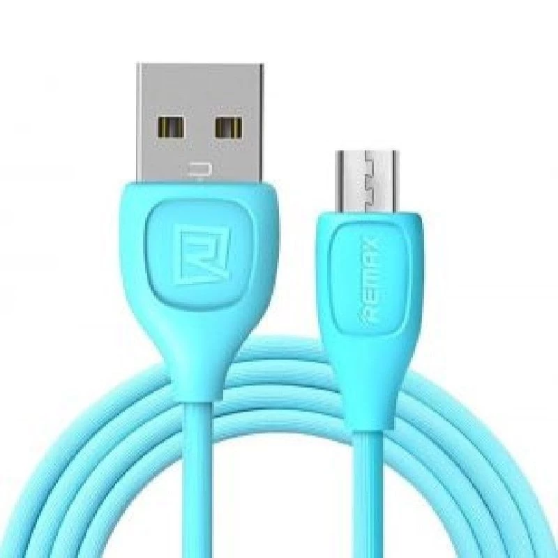 REMAX Cabo Lesu Micro RC-050m azul - cabo de carregamento e dados USB 2.0, 0,5 m