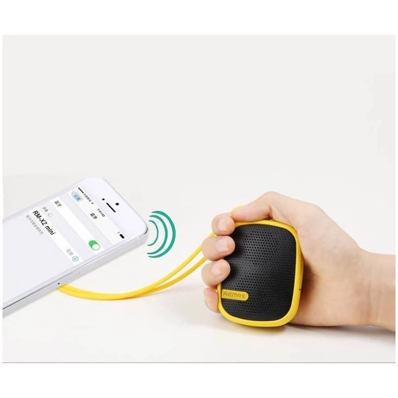 REMAX RM-X2MY altifalante Bluetooth 3.0 exterior X2 Mini amarelo