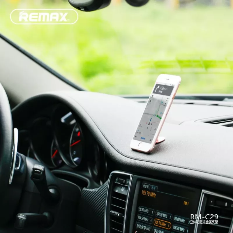 REMAX Suporte universal de telemóvel em metal sólido RM-C29 rose gold