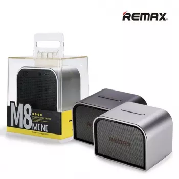 REMAX altifalante Bluetooth portátil universal M8 Mini cinzento