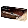 Ferro de caracóis digital Remington CI5318 38mm com revestimento 4x Protection - preto/rosa