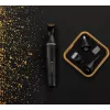 Remington NE7000 Aparador de nariz, orelhas e detalhe com lâminas Comfort Tip, 100% à prova de água, a pilhas, preto/prateado
