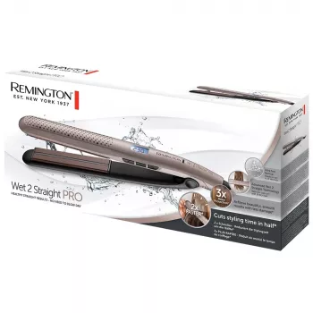 Remington Wet 2 Straight PRO prancha de cabelo S7970 rosa/dourado