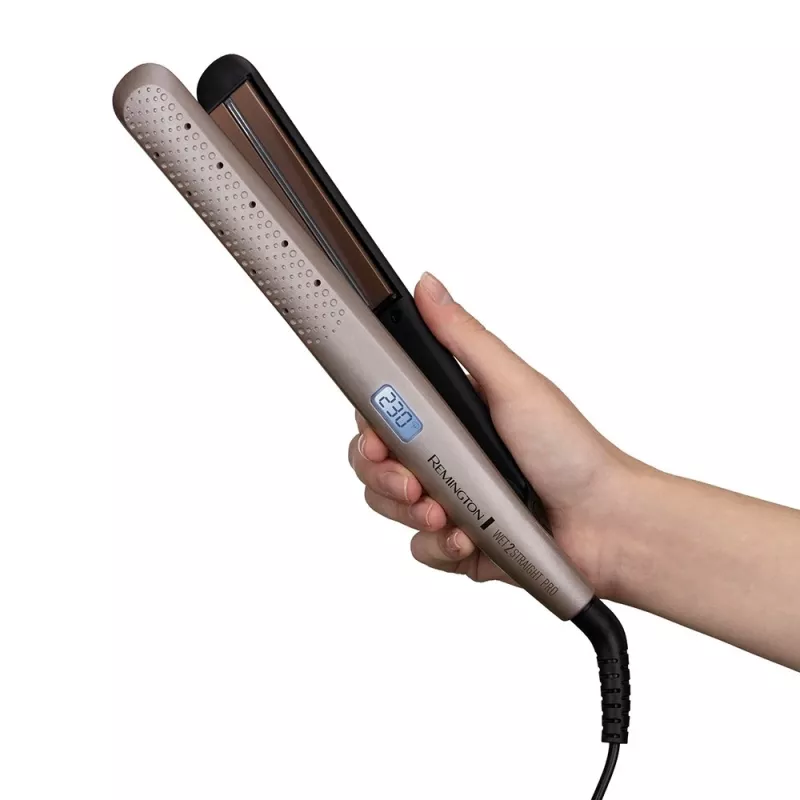 Remington Wet 2 Straight PRO prancha de cabelo S7970 rosa/dourado