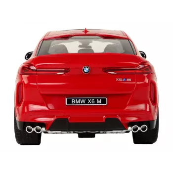 Carro RC com controlo remoto BMW X6 Rastar Pilot vermelho 1:14