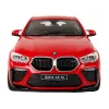 Carro RC com controlo remoto BMW X6 Rastar Pilot vermelho 1:14