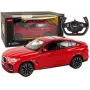 Carro RC com controlo remoto BMW X6 Rastar Pilot vermelho 1:14