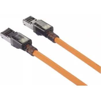 Renkforce Cabo de rede patch CAT 6a S/FTP 5 m laranja com Port Finder RF-6609654