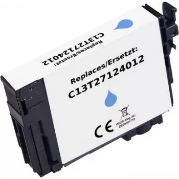 Renkforce Tinteiro compatível ciano para Epson T2712 27XL (Alto rendimento, 1100 páginas) RF-ET2712XLC RF-6922900