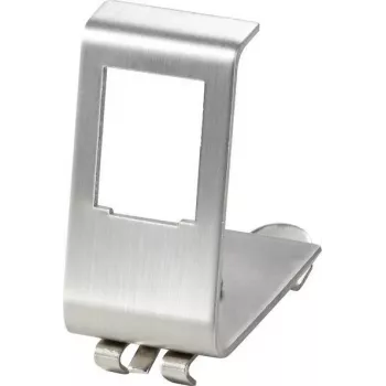 Adaptador para calha DIN Renkforce 1 tomada branco, aço inoxidável (RF-4538244)