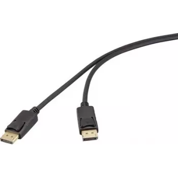 Renkforce Cabo DisplayPort 2 m preto 4K UHD RF-6830474