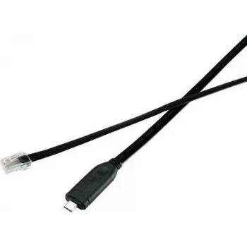 Renkforce RF-4379720 Adaptador USB-C para RJ45 Gigabit Ethernet, preto