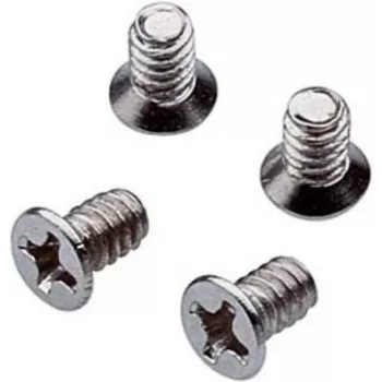 Parafusos de máquina Renkforce RF-4453470 M3 x 10 mm Phillips cabeça lenticular, aço zincado, 10 unid.