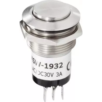 Renkforce RF-4707810 Botão de campainha em aço inoxidável 1-função 24 V/1 A
